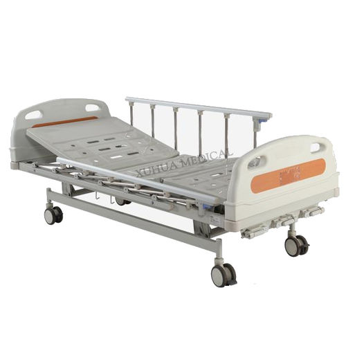 病院用ベッド - XHS30D - HI-LIFE Technology (HEBEI ) Co., Ltd. - 手動式 / 高さ調節可能 / キャスター付き