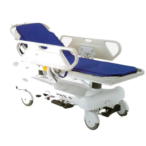 輸送用ストレッチャー - HL-A411B TYPE II - HI-LIFE Technology (HEBEI ) Co., Ltd. - 油圧式 / 高さ調節可能な / 背もたれ調節可能な