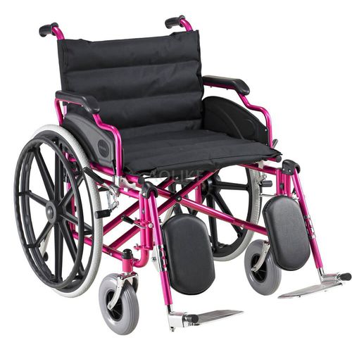 手動式車椅子 - ALK951BC-56 - Zhongshan Aolike Medical Equipment Technology - 肥満治療用 / 屋外 / レッグレスト付き
