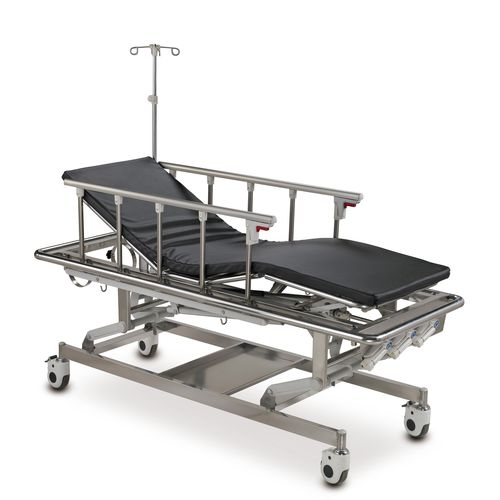 輸送用ストレッチャー - ALK06-A105B - Zhongshan Aolike Medical Equipment Technology - 手動式 / 高さ調節可能な / 背もたれ調節可能な