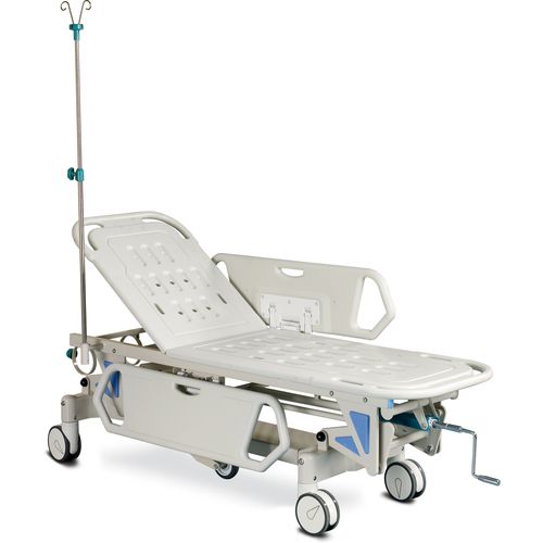 救急用ストレッチャー - ALK06-H800 - Zhongshan Aolike Medical Equipment Technology - 油圧式 / 高さ調節可能な / 背もたれ調節可能な