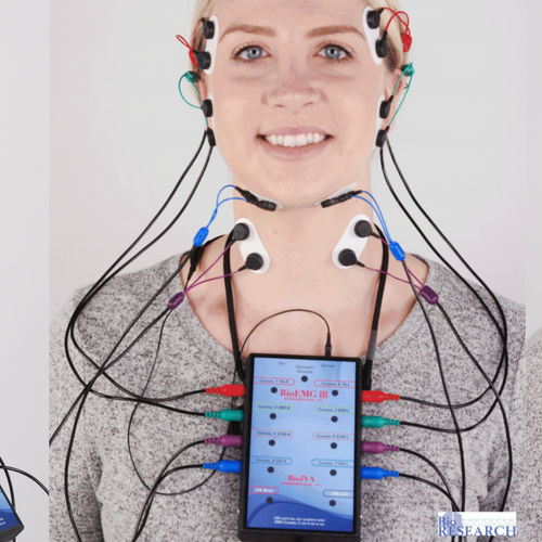 8チャンネル筋電計 - Bio-EMG-III™ - Bioresearch - 歯科 / 頭蓋顔面筋肉活動 / 携帯型