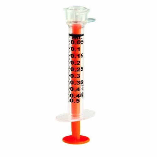 経腸供給シリンジ - H93899005 - Baxter - 0.5 ml / ゴム製 / 非滅菌