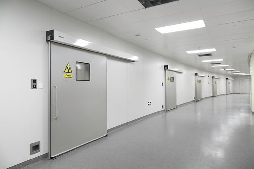 密封ドア - MANUSA Automatic Doors - 放射線防御用 / 遮蔽 / 防火