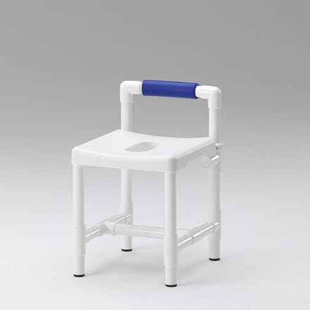 カットアウトシ－ト付きシャワー用スツール - DH 49 RL - RCN Medizin - 背もたれ付き