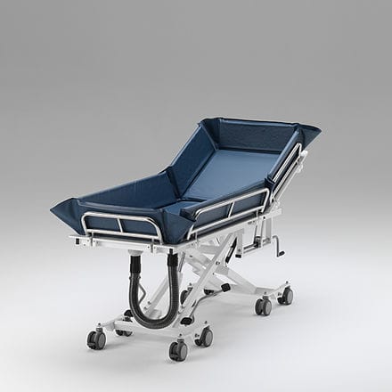 高さ調節可能なシャワー用移動台 - UDW 650 VRW - RCN Medizin