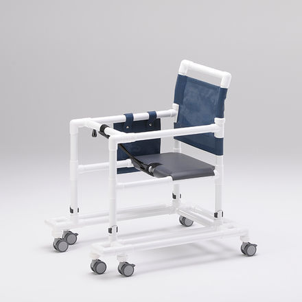 屋内用患者移送用チェア - GW 120 - RCN Medizin - 高さ調節可能な / 肘掛け付き