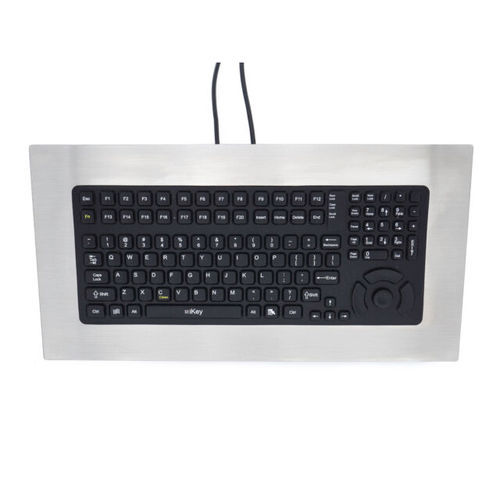 テンキー医療用キーボード - PM-5K-FSR-NI - IKEY - シリコンゴム製 / ステンレス製 / USB