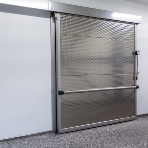 密封ドア - Polaris Blast - Metaflex Doors Europe - 気密性 / 医療施設用 / スライド式