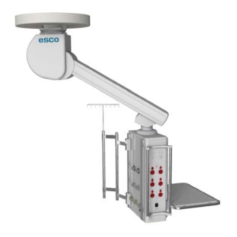 天井取付け医療ペンダント - 700 CRFHD - ESCO Medicon - 集中治療用 / モジュール式 / 高さ調整可能