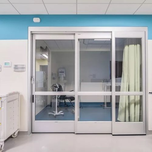 病院用ドア - Dura-Care 7500TL-FBO - Stanley Access Technologies - 集中治療用 / スライド式 / スイング