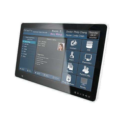Intel® Core i5医療用パネルPC - HID-2132 series - Avalue Healthcare - コンピュータカート / オールインワン / RFID使用