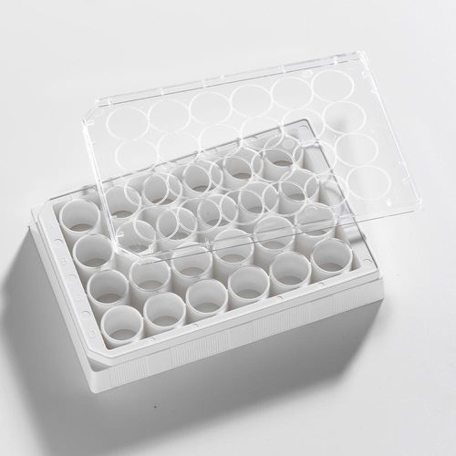 24ウェルマイクロプレート - Signum Krystal™ 324051  - Porvair Sciences Ltd - 研究所用 / 細胞構造画像 / ELISA