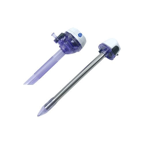 使い捨てトロカール - QYC series - QJ Medical - 腹腔鏡検査用 / 吹送口付 / スリーブ付