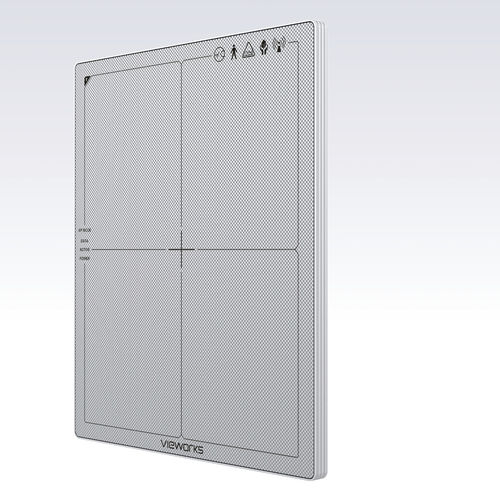 多目的X線撮影用フラットパネルディテクタ - VIVIX-S 1012N - Cuattro Europe - ポータブル / ワイヤレス / 10 x 12