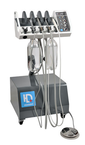 移動可能歯科ユニット用器具台 - HIGHDENT TRIO - Dispomed - 獣医用