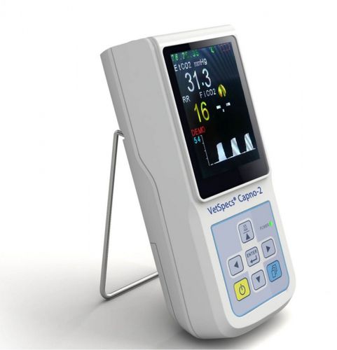 手持ち型患者モニター - VetSpecs® Capno-2  - VetSpecs - CO2 / 獣医用 / Bluetooth