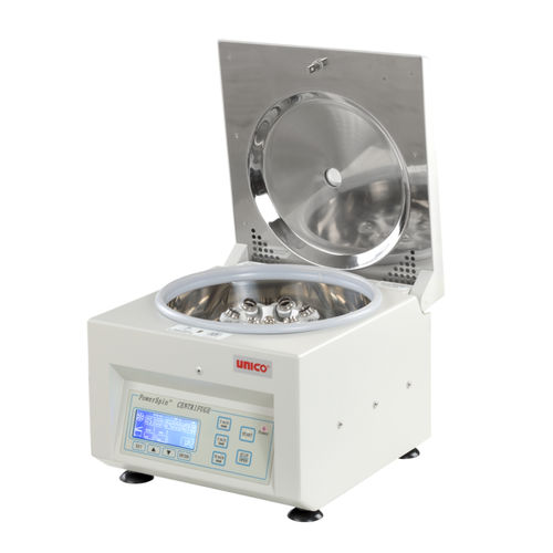 実験用遠心機 - PowerSpin™ DX - Unico - 血液 / 卓上 / 横型