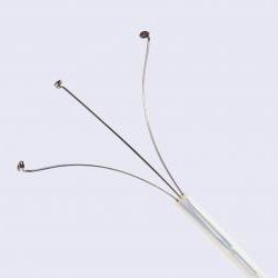 腹腔鏡用鉗子 - FG-600U - Olympus America - 把持 / グリップファブリック用 / 平