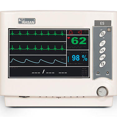 携帯型マルチパラメータモニター - ES 7 - Nasan Medical Electronics - ECG / SpO2 / 集中治療用