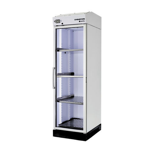 化学製品用キャビネット - CHEMSTORE - STERIS - CANTEL - 棚付き / 扉付き / 扉1枚