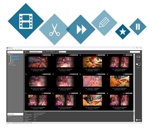 医療訓練用ソフト - EIZO GmbH - レコーディング / 医療用 / 外科用