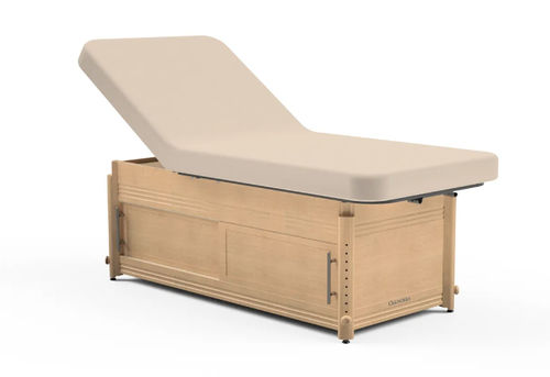 油圧式スパ用のベッド - Clinician - Oakworks Massage - 背もたれの高 