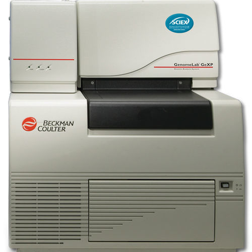 毛細管電気泳動システム - GenomeLab GeXP™ - SCIEX - DNA用 / 科学研究用 / 自動