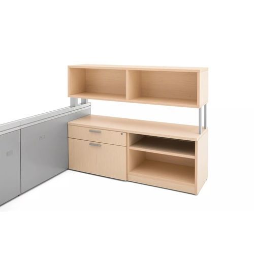 長方形デスク - Answer Beam - Nurture - Steelcase - 高さ調整可能 / オープンスペース用