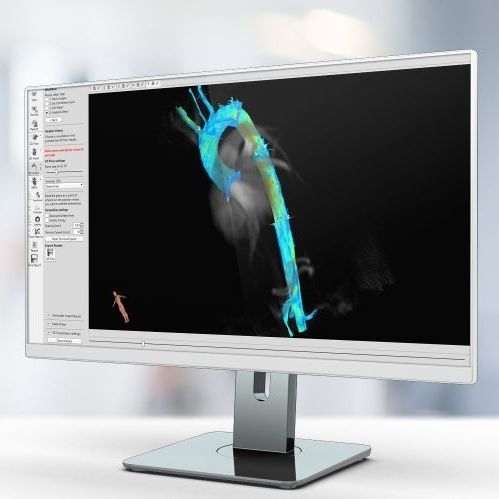 分析ソフト - 4D Flow - Pie Medical Imaging - 3D ヴィジュアリゼーション / 計画用 / 医療用