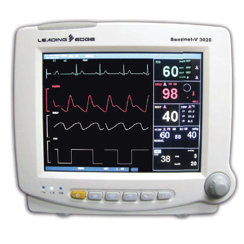 コンパクトマルチパラメータモニター - Sentinel-V 3025i - Leading Edge - 携帯型 / ECG / RESP