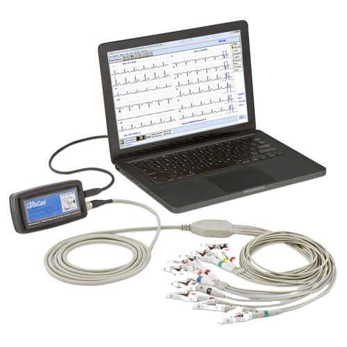 USB心電計 - CardioResting™ - Nasiff Associates - 休息用 / 12チャンネル / 3チャンネル
