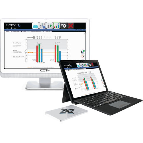 診断用iOS アプリケーション - ColorDx® CCT HD® - Konan Medical USA - テスト用 / 眼科 / タブレット（PC）用