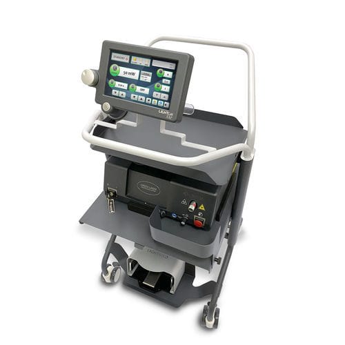 医療用カート - SMART Cart for LIGHTLas 532/577/810 Lasers - LIGHTMED Corporation - 医療機器用 / 輸送用 / 棚付き