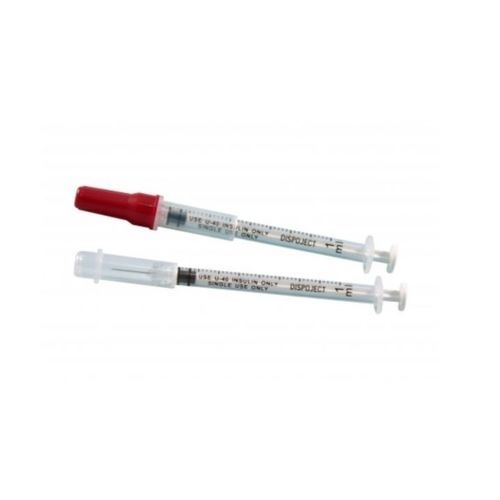 獣医用シリンジ - DISPOJECT® - Génia - インスリン用 / 1ml / 使い捨て