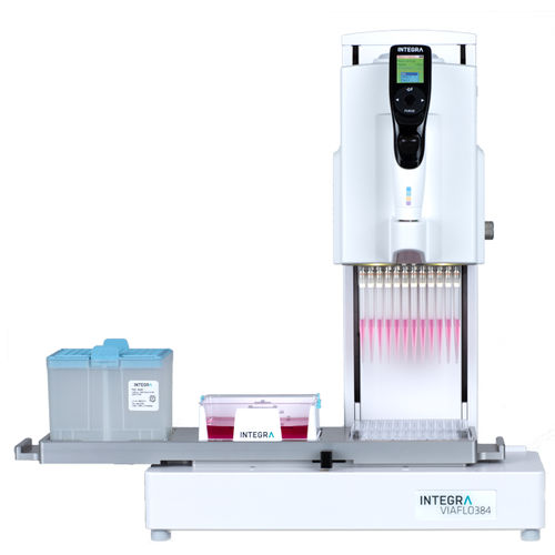 手動式マイクロピペット - VIAFLO 384 - Integra Biosciences AG - 電子 / 自動 / 換気
