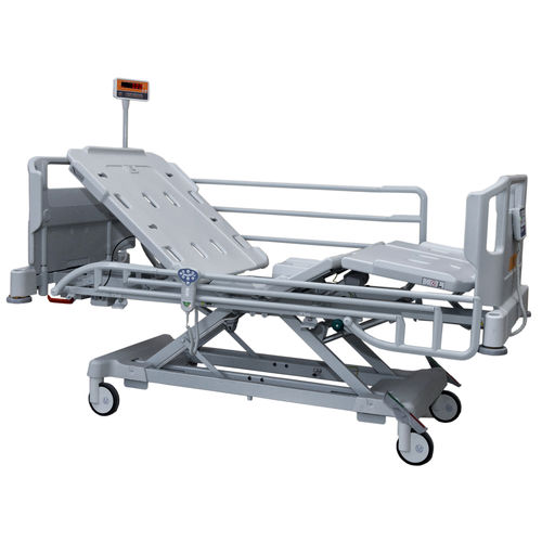 体重計付きベッド - MAESTRO  - 5.9 Care Weighing Systems - 病院用 / 電動式 / 高さ調節可能