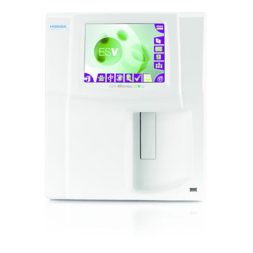 獣医用血液分析装置 - ABX Micros ESV 60 - HORIBA/堀場製作所 - 自動 / 卓上 / コンパクト