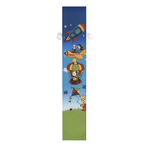 壁取り付け式べッドのヘッドユニット - TOTEM SPAZIO-PEDIATRICS - CASALUCI - 縦型 / 子供用 / LED