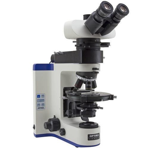 光学顕微鏡 - B-1000 POL-I - Optika Italy - 実験用 / 正立型 / 三眼