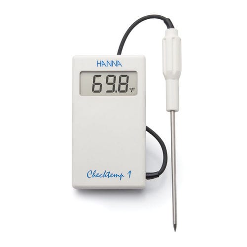 実験用体温計 - Checktemp® 1 - HANNA Instruments - 電子 / プローブ