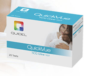 妊娠迅速検査キット - QuickVue® - Quidel - hCG / 尿用 / 免疫分析