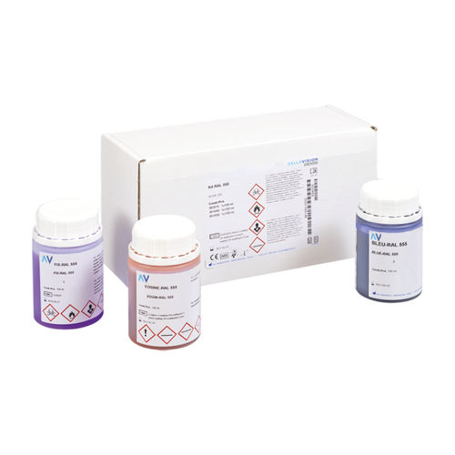 染料試薬キット - Fix RAL 555 - Cellavision AB - 血液サンプル用 / 精液分析用