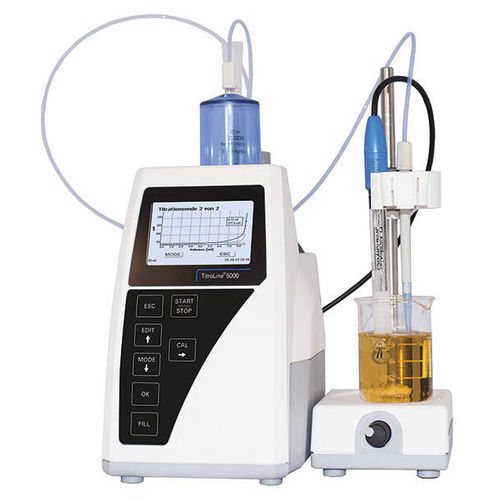 電位差滴定装置 - TitroLine® 5000  - Xylem Analytics - 自動 / 手動式 / 実験用