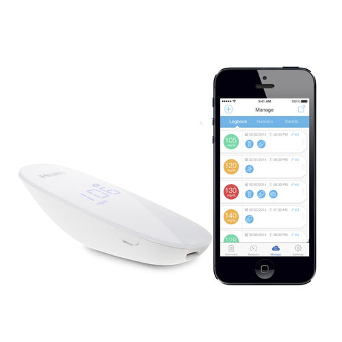 ワイヤレス血糖測定器 - BG5 - iHealth - スマートフォン対応