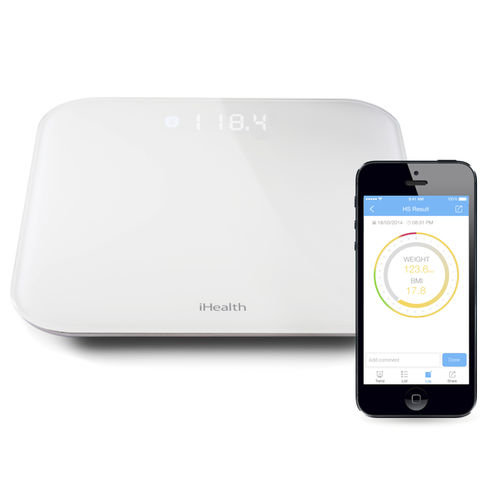デジタル体重計 - iHealth Lite HS4 - iHealth - 家庭用 / プラットフォーム型 / BMI測定付き