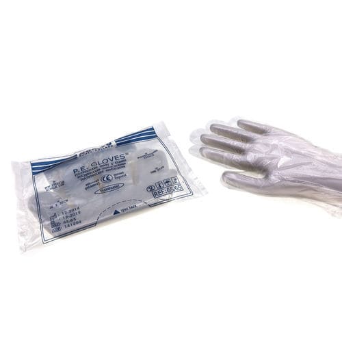 ポリエチレン手袋 - 61/60 - Romed Holland - 医療用 / 非滅菌 / 1箱100枚入り