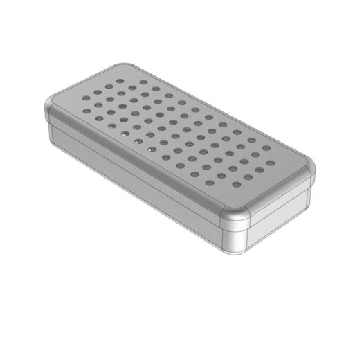 歯科器具用滅菌コンテナ - 184014 - NICHROMINOX - 有孔 / アルマイト処理されたアルミ製