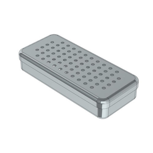 歯科器具用滅菌コンテナ - 1850 series - NICHROMINOX - 有孔 / ステンレススチール製