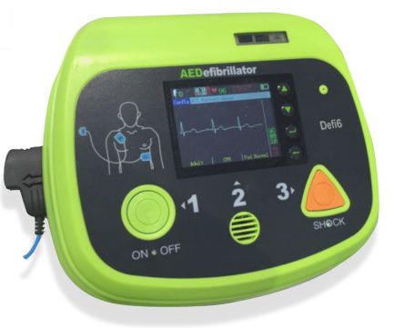 自動体外式除細動器 - Defi6 - Meditech Equipment - ECGモニター付